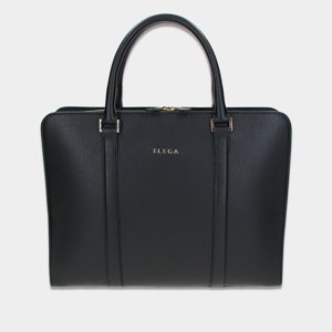 ELEGA <![CDATA[Taška na notebook Johny černá/zlato]]>