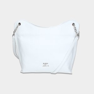 ELEGA by Dana M Crossbody Autogram bílá/stříbro