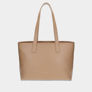 ELEGA <![CDATA[Velká shopper Camey cappucino/zlato]]>