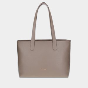 ELEGA <![CDATA[Velká shopper Camey taupe/zlato]]>