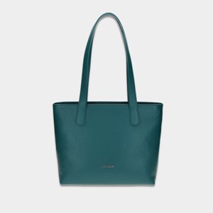 ELEGA <![CDATA[Malá shopper Camelly petrolejová/stříbro]]>
