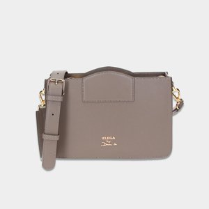 ELEGA by Dana M <![CDATA[Crossbody Jubilee taupe/zlato]]>