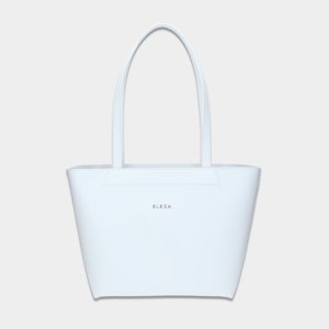 ELEGA <![CDATA[Shopper Structure bílá/stříbro]]>