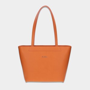 ELEGA <![CDATA[Shopper Structure oranžová/stříbro]]>