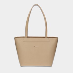 ELEGA <![CDATA[Shopper Structure béžová/zlato]]>