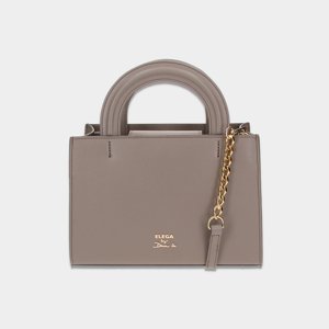 ELEGA by Dana M <![CDATA[Malá kabelka Seina taupe/zlato]]>