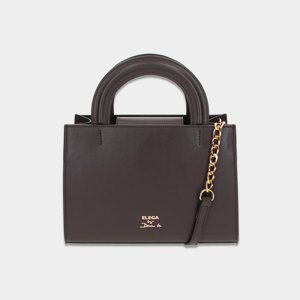 ELEGA by Dana M Malá kabelka Seina tm.hnědá/zlato