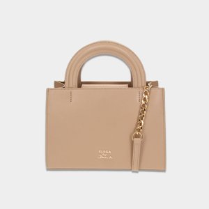 ELEGA by Dana M Malá kabelka Seina cappucino/zlato