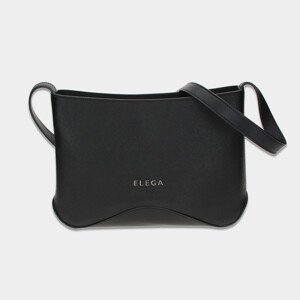 ELEGA <![CDATA[Malé crossbody Ziggy černá/stříbro]]>