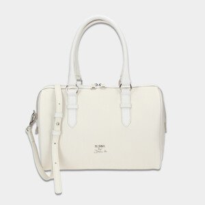 ELEGA by Dana M <![CDATA[Velké bauletto Louvre offwhite/stříbro]]>