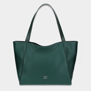ELEGA by Dana M Shopper se zipem Louvre zelená/stříbro