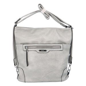 Dámský kabelko/batoh šedý - Romina & Co Bags Zilla 1