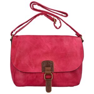 Dámská crossbody kabelka fuchsiová - Paolo bags Talisia