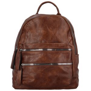 Dámský batoh coffee - Paolo bags Tallis