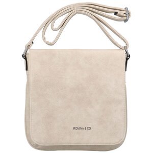 Dámská crossbody kabelka světle béžová - Romina Louly