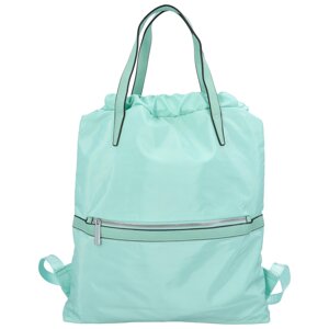 Dámský batoh zelenomodrý - Paolo bags Taigo