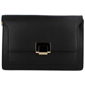 Dámská kožená crossbody černá - Delami Lilly