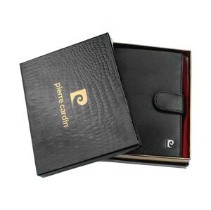 Pánská kožená peněženka černá - Pierre Cardin Stefano