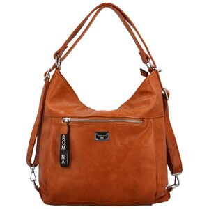 Dámský kabelko/batoh hnědý - Romina & Co Bags Kiraya