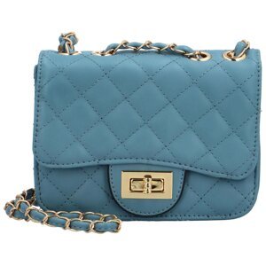 Dámská crossbody kabelka modrá - Firenze Poppy