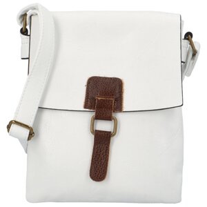 Dámská crossbody kabelka bílá - Paolo bags Oresta