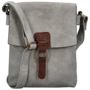 Dámská crossbody kabelka šedá - Paolo bags Oresta