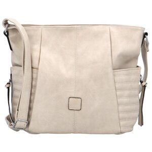 Dámská crossbody kabelka krémová - Firenze Maeva