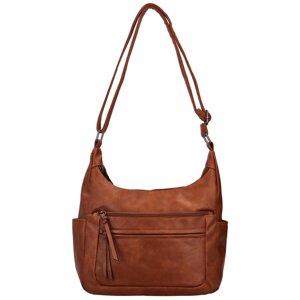 Dámská crossbody kabelka hnědá - Firenze Argi