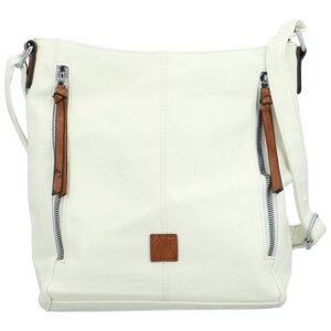 Dámská crossbody kabelka bílá - Firenze Jolie
