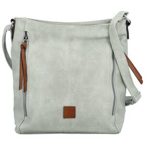 Dámská crossbody kabelka šedá - Firenze Jolie