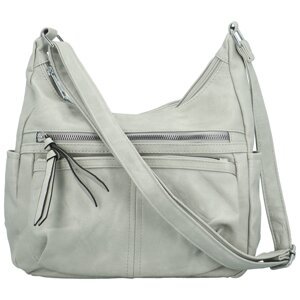 Dámská crossbody kabelka šedá - Firenze Fresia