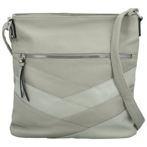 Dámská crossbody kabelka šedá - Firenze Rune