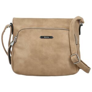 Dámská crossbody kabelka tmavě béžová - Romina & Co Bags Keola