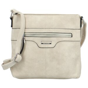 Dámská crossbody kabelka krémová - Romina & Co Bags Poala
