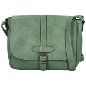 Dámská crossbody kabelka zelená - Paolo bags Pinelopi