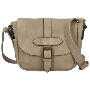 Dámská crossbody kabelka béžová - Paolo bags Safet