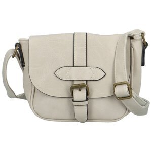 Dámská crossbody kabelka krémová - Paolo bags Safet