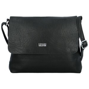 Dámská crossbody kabelka černá - Coveri Vaja