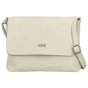 Dámská crossbody kabelka krémová - Coveri Vaja