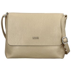 Dámská crossbody kabelka zlatá - Coveri Vaja