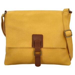 Dámská crossbody kabelka žlutá - MaxFly Jozefína new