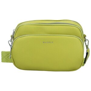 Dámská crossbody kabelka žlutozelená - MaxFly Saskia
