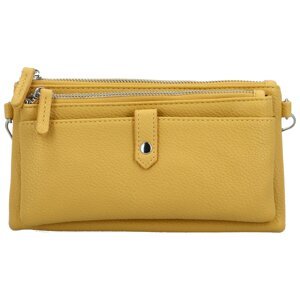 Dámská crossbody kabelka žlutá - MaxFly Kseni