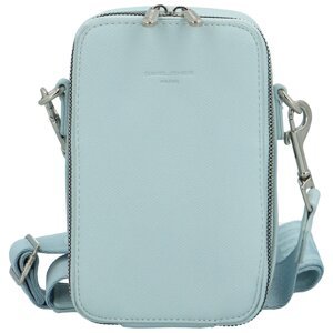 Dámská crossbody kabelka světle modrá - David Jones Perzida