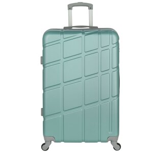 Cestovní plastový kufr světle modrý - Ormi Sofron L
