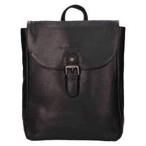 Dámský kožený batoh The Chesterfield Brand Diana - černá