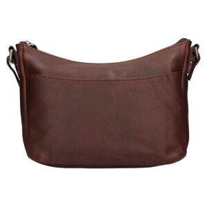 Dámská kožená crossbody kabelka The Chesterfield Brand Rachel - hnědá