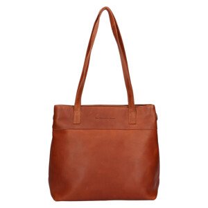 Dámská kožená kabelka The Chesterfield Brand Diva - koňak