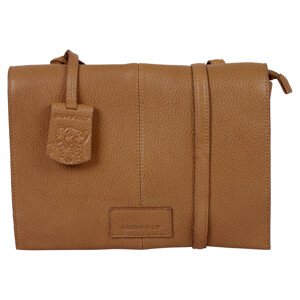 Dámská crossbody kožená kabelka Burkely Neola - koňak