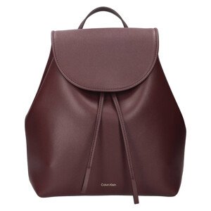 Dámský batoh Calvin Klein Marika - tmavě vínová